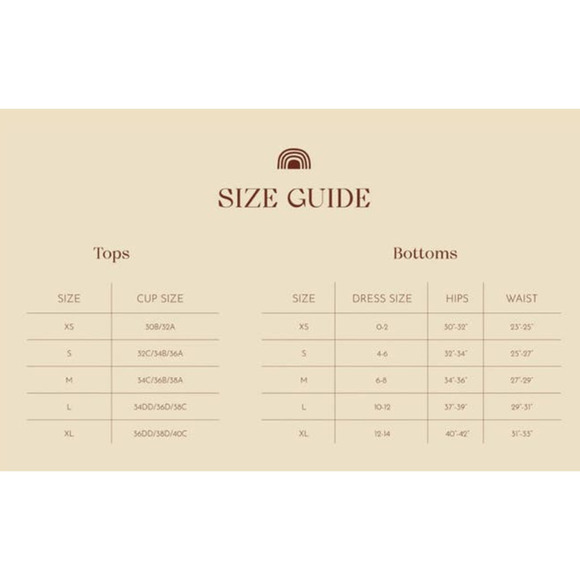 NWT Stone Fox Swim River Bikini Bottom, Adjustable, Side Tie, Floral, size Small - Picture 8 of 14